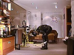 roxina2001 rubber wanker in helmet xxl action