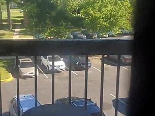 Twindick Showing My Big Black Cock To Neighbors In The Apartment 😏