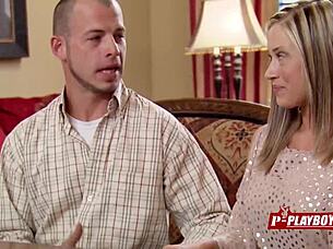 Chloe, why are you exposing those big tits to horny couples?