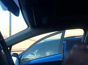 she was so excited when she saw that big cock flashing, her heart raced with desire