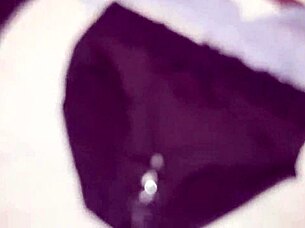 I Masturbate And Cum In My Best Friend's Black Panties