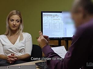 She Says, 'Pay Up For This Office Blowjob'