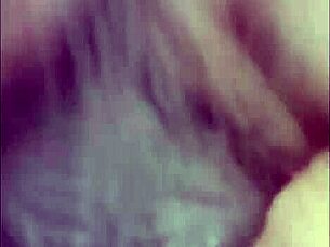 Vaginal penetration closeup for black BBW.