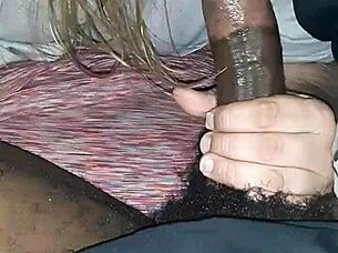 Oh wow, this BBW babe delivers an intense blowjob with her fat curves!