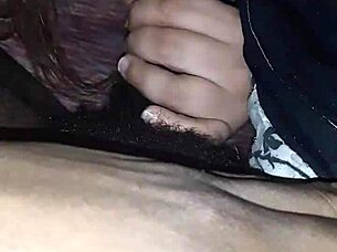 Oh wow, this BBW babe delivers an intense blowjob with her fat curves!