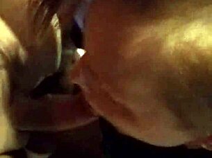 Little Hottie Gives Polish Blowjob To Mister Seventy Seven