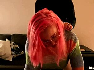 i enjoyed beautiful doggystyle sex with my girlfriend, her natural tits bouncing in anal fucking