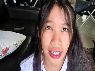 Can This Cute Girl Handle Taboo POV Ahegao?