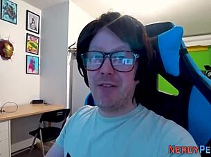 Watch The Leeds Nerd Bang And Cum In Wild Group!