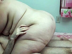 Latina BBW Wife Blowjob Cowgirl Doggy Webcam