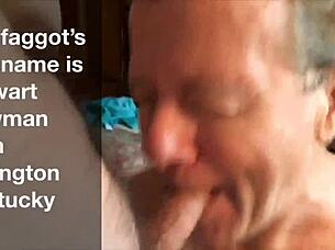 does this american faggot stewart bowman suck cock like a pro?