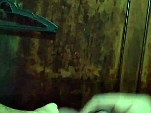 Shemale transsexual indulges in morning masturbation with gay partner