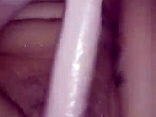 Ebony latina brooklynn starr gropes her naked body with dildo