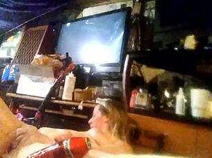 What Are You Doing Masturbating to Retro Blue Films, Wife?