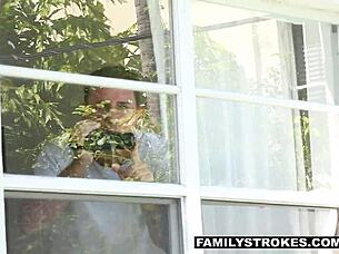 hot stepsis alexa nova says 'fuck me bareback, stepbro'