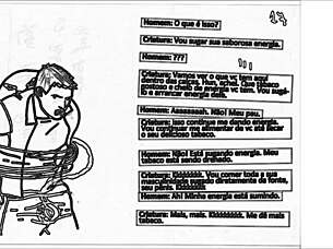 A criatura episode 1 features a monster encounter