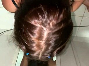 My Stepsister Gets Ready For School And Pulls Out My Dick! Watch Her Suck It With Big Ass!