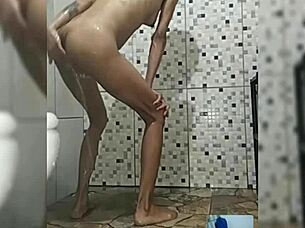 Out of boredom, i showered and masturbated on cam