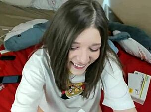 Young Gamer Girl Craves Intense Pleasure