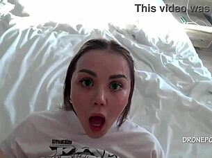 Alexa takes it hardcore in doggystyle, bent over like a manga girl! 😏🔥