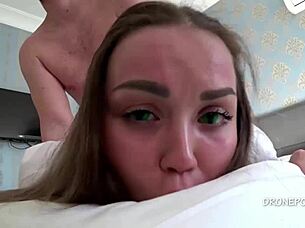 Alexa takes it hardcore in doggystyle, bent over like a manga girl! 😏🔥