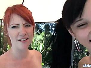 Wow! Lesbian Teen Bailey Licks Amateur Pussy