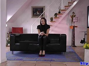 blonde lesbian, you gonna fuck your friend with that strapon?