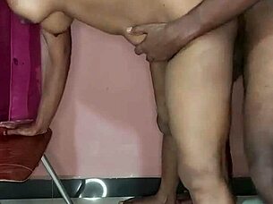 Hey, wanna see a hot Tamil girl ride a young Shihala boy on a chair?