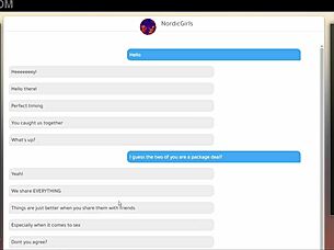 Hornstown hornyz threesome with nordic girls uncensored