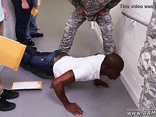 Drill sergeant gay group sex