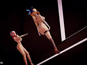 Adorable Girls Dancing to Luvoratorrrrry