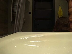 I caught my wife cheating with my best friend in the bathroom, getting anal fucked.