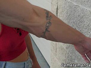 pov busty babe rides and gets fucked in close up