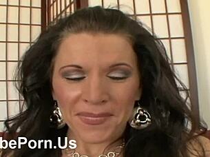 look at this mature milf's big tits and pussy, she's a real cougar mommy