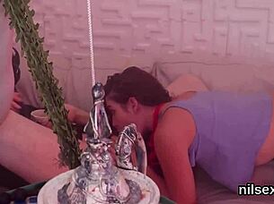 a kinky cutie was admitted to the loony bin for uninhibited therapy