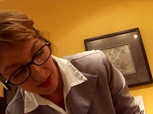 a business guy watches asian and blonde lesbians masturbate and squirt in virtual reality