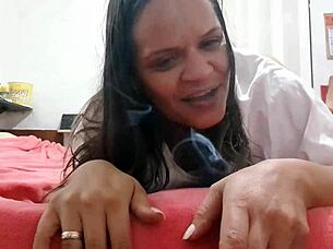 좋은 아침, 섹시한 남자, 내 큰 라티나 엉덩이 박을래?