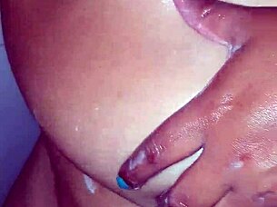 Tutorial On Washing Huge Tits In The Shower.