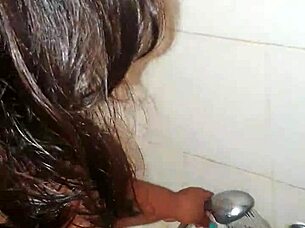 Tutorial On Washing Huge Tits In The Shower.