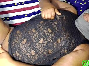 Neighbor husband fucks african bbw in leaked video