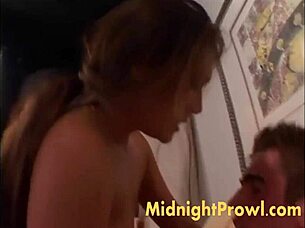 Naughty Cris Taliana Gets Rough Gangbang with Group of Guys, Pussy Fucking and Cumshot