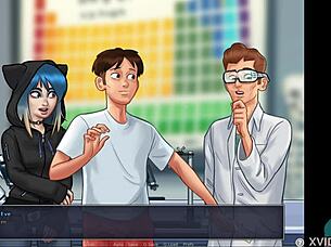 feeling excited playing with her pussy under the blanket