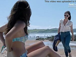 maria de nati shares her truth in 2018 on the beach.