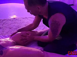 After Massage, Latina Begs For Ass Licking Before Monster Cock Doggystyle