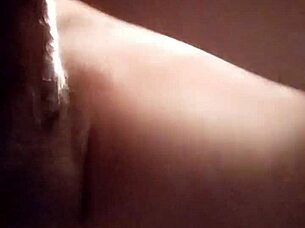 Feeling the intense creampie pleasure in POV.