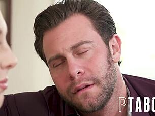 Young actresses Seth Gamble and Lily Larimar in reality POV scene