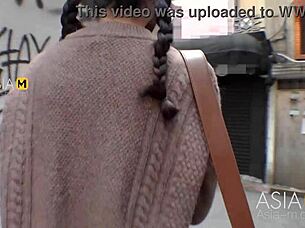 tan ying ying licked on street