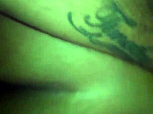 Ebony Stepdaughter Feels Horny Watching Stepdad Masturbate