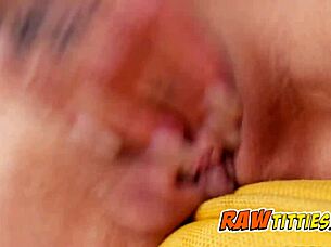 Hairy Soldier Tit Fucks Hardcore