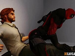 This gay Deadpool sex compilation is packed with hot scenes. 😏
